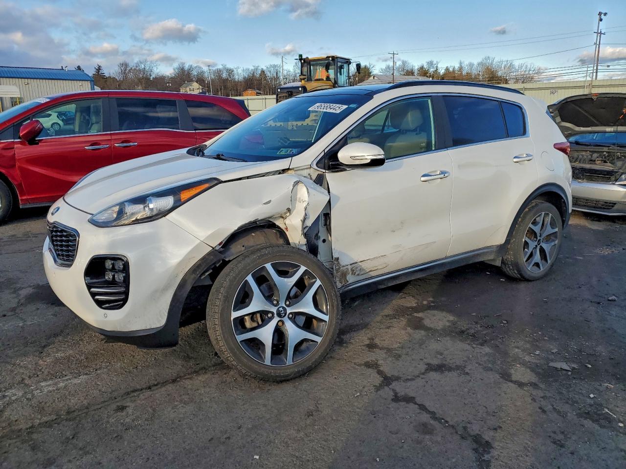 2019 KIA SPORTAGE SX — FRONT END damage — photo 1