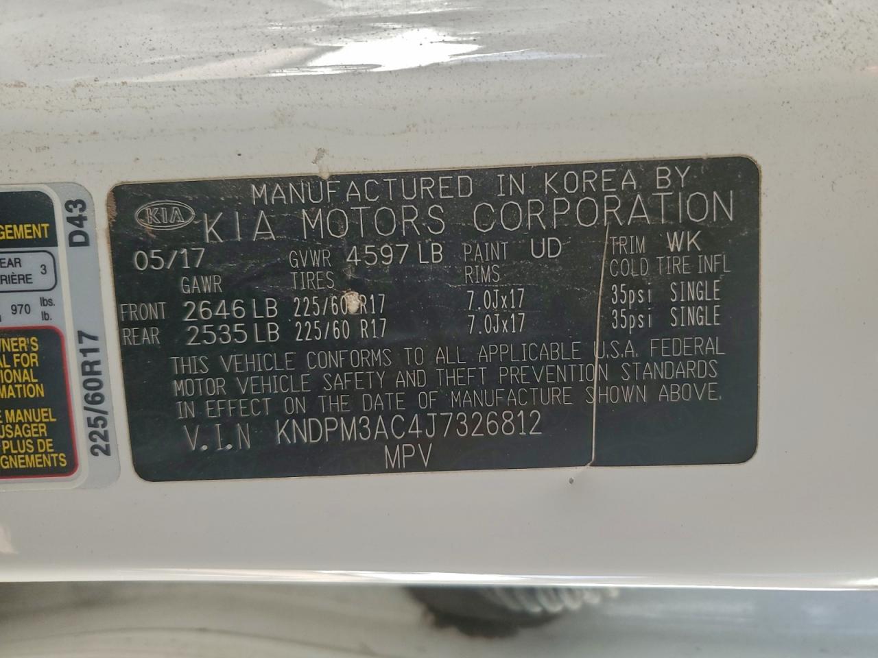 2018 KIA SPORTAGE LX photo 12