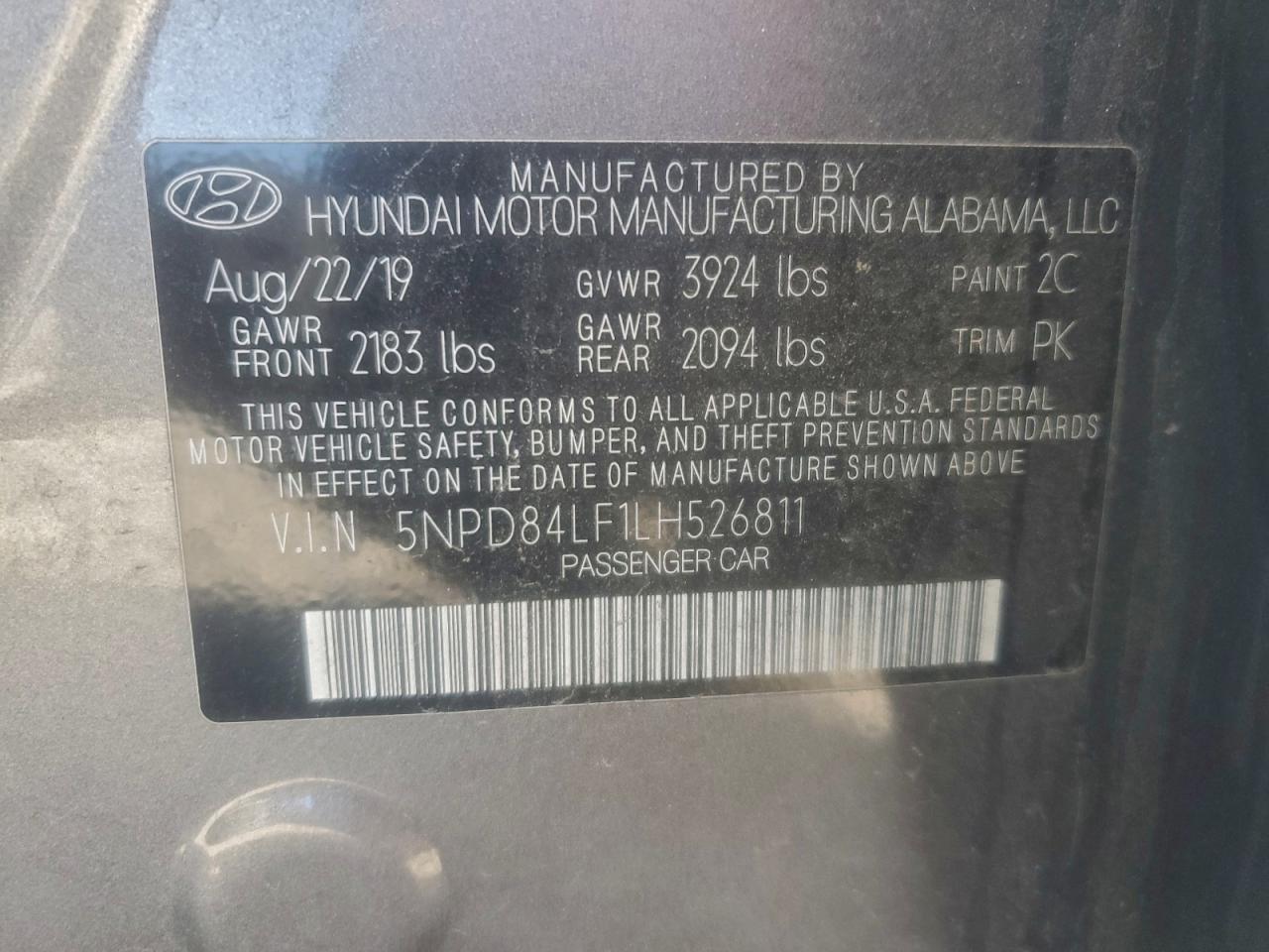 2020 HYUNDAI ELANTRA SEL photo 13