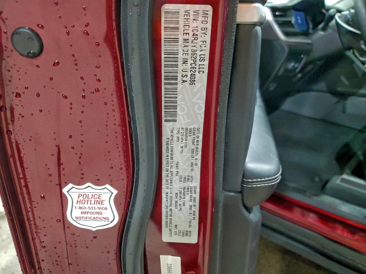 2023 JEEP GRAND CHEROKEE LIMITED 4XE photo 13