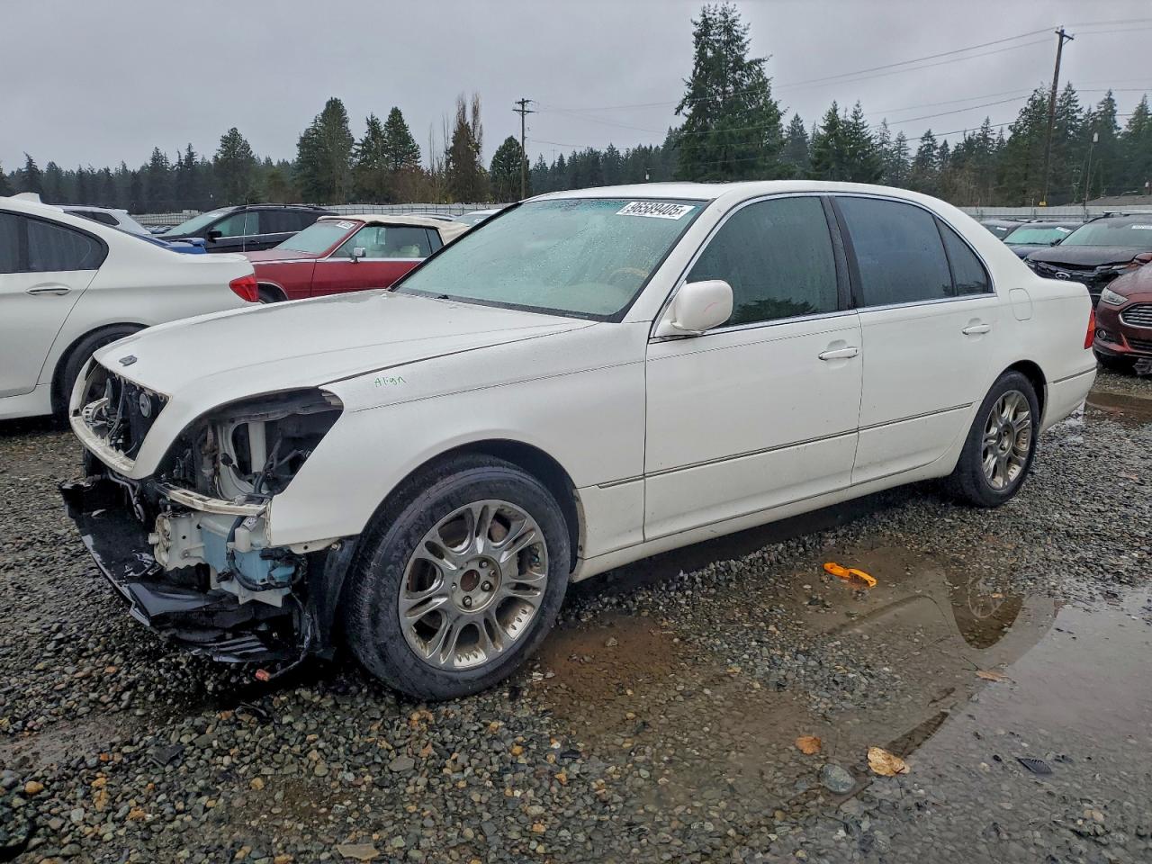 2002 LEXUS LS 430 — FRONT END damage — photo 1