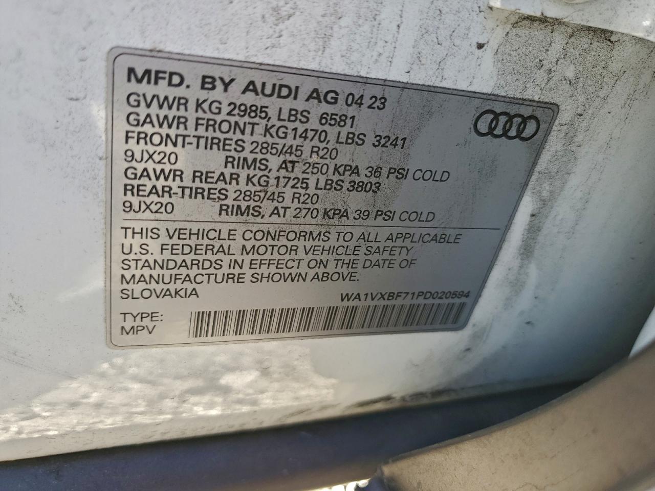 2023 AUDI Q7 PRESTIGE photo 14