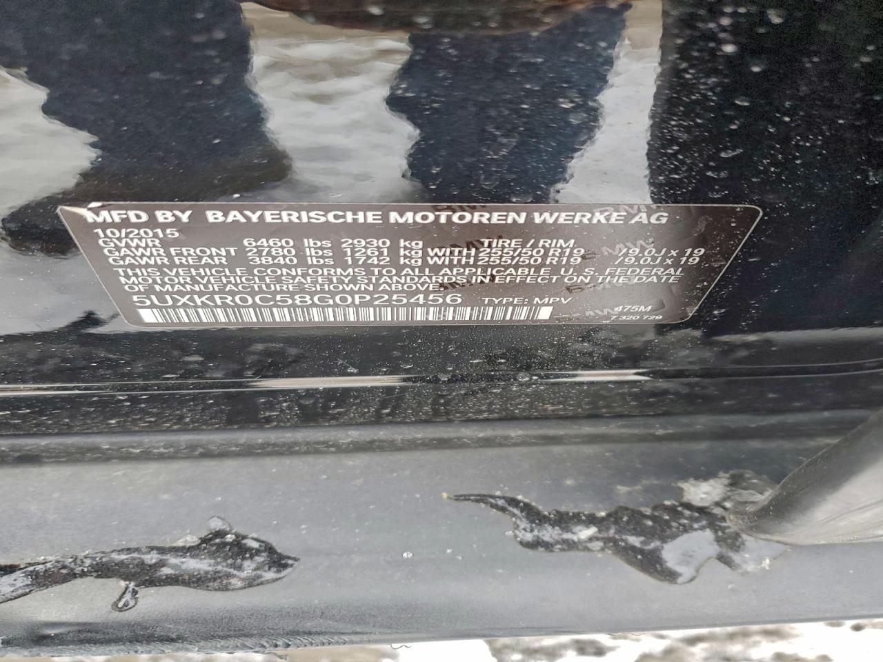 2016 BMW X5 XDRIVE35I photo 13
