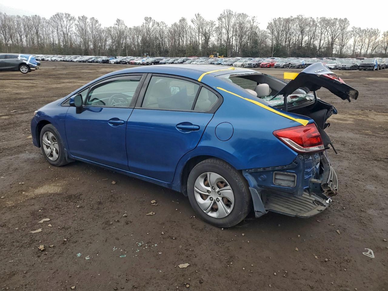2013 HONDA CIVIC LX photo 2