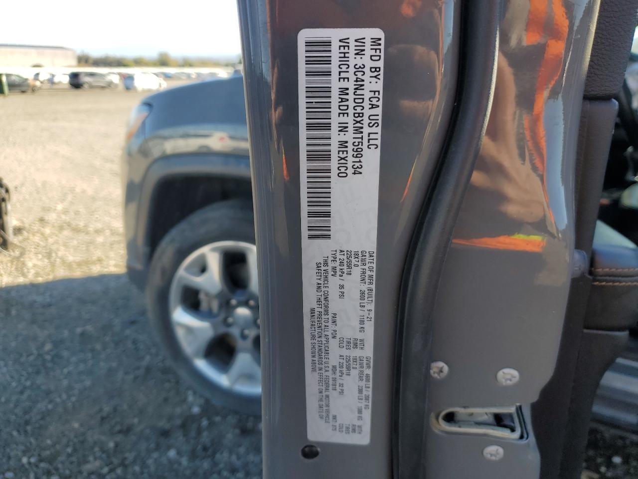 2021 JEEP COMPASS LIMITED photo 13