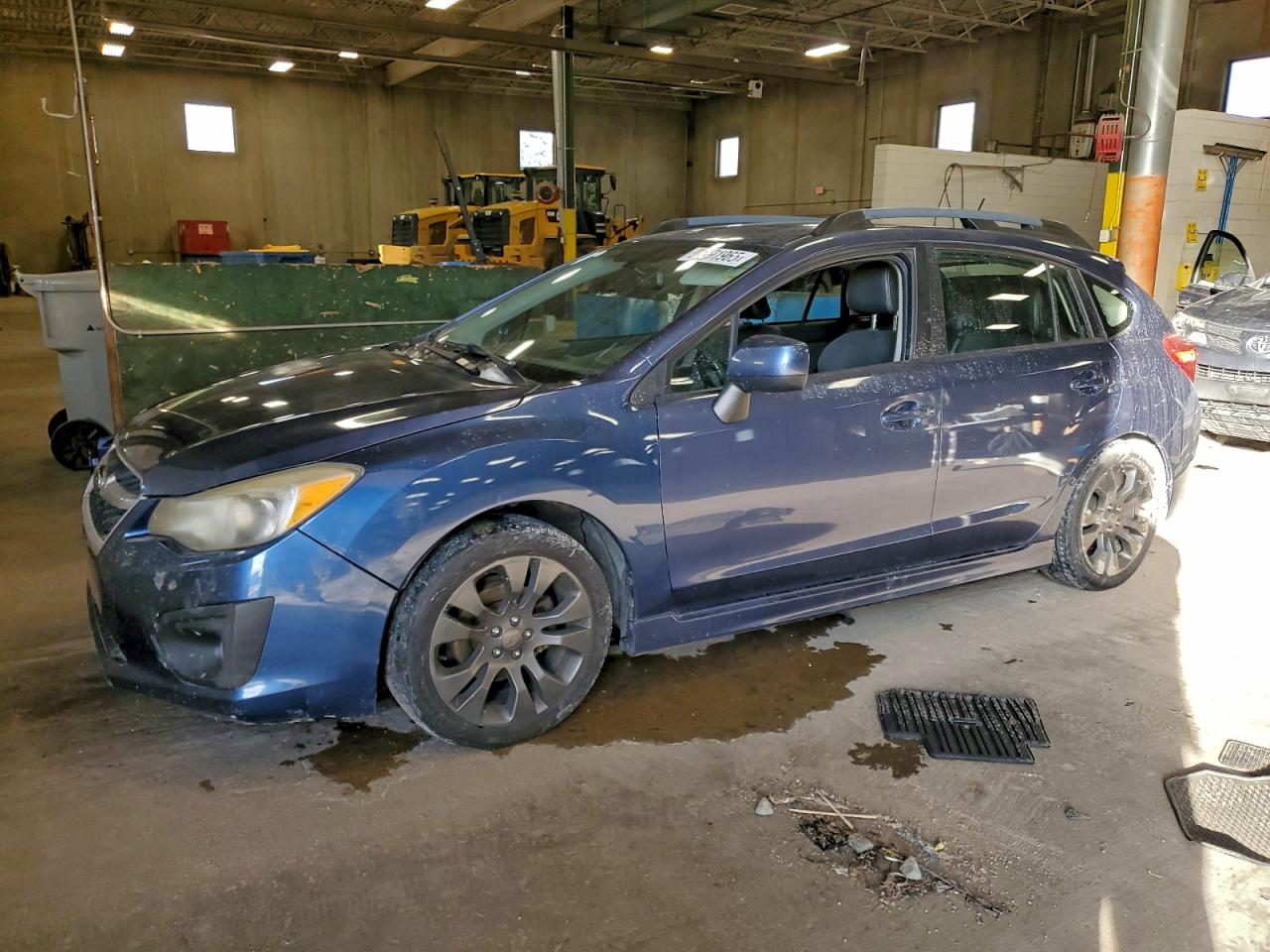 2012 SUBARU IMPREZA SPORT LIMITED — FRONT END damage — photo 1