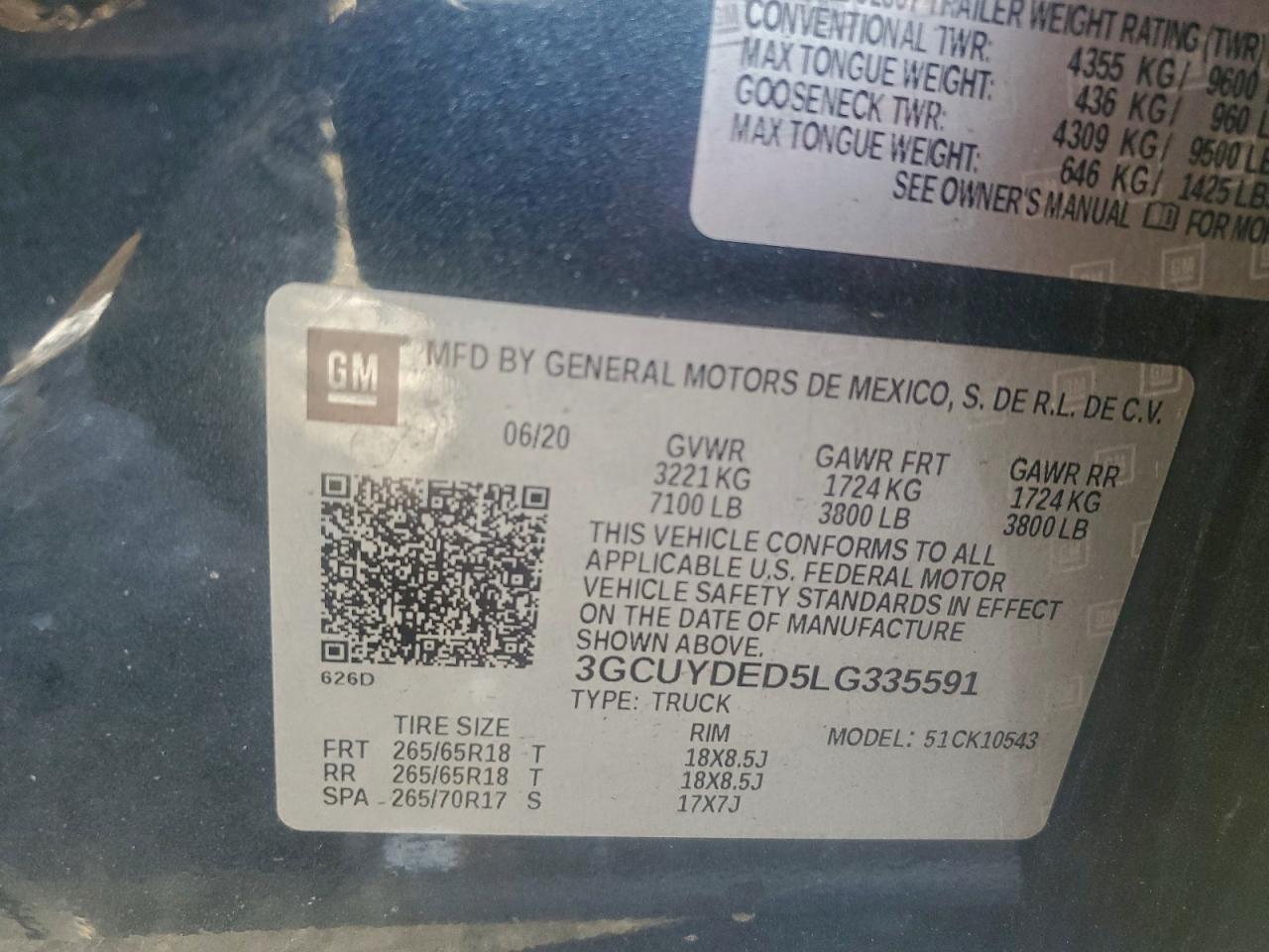 2020 CHEVROLET SILVERADO K1500 LT photo 23
