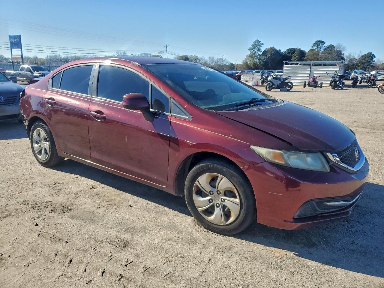 2013 HONDA CIVIC LX photo 4