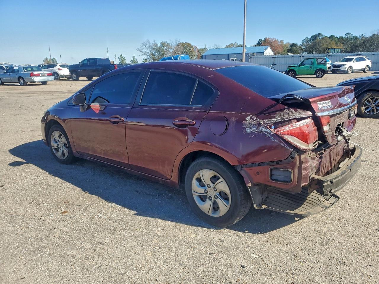 2013 HONDA CIVIC LX photo 2