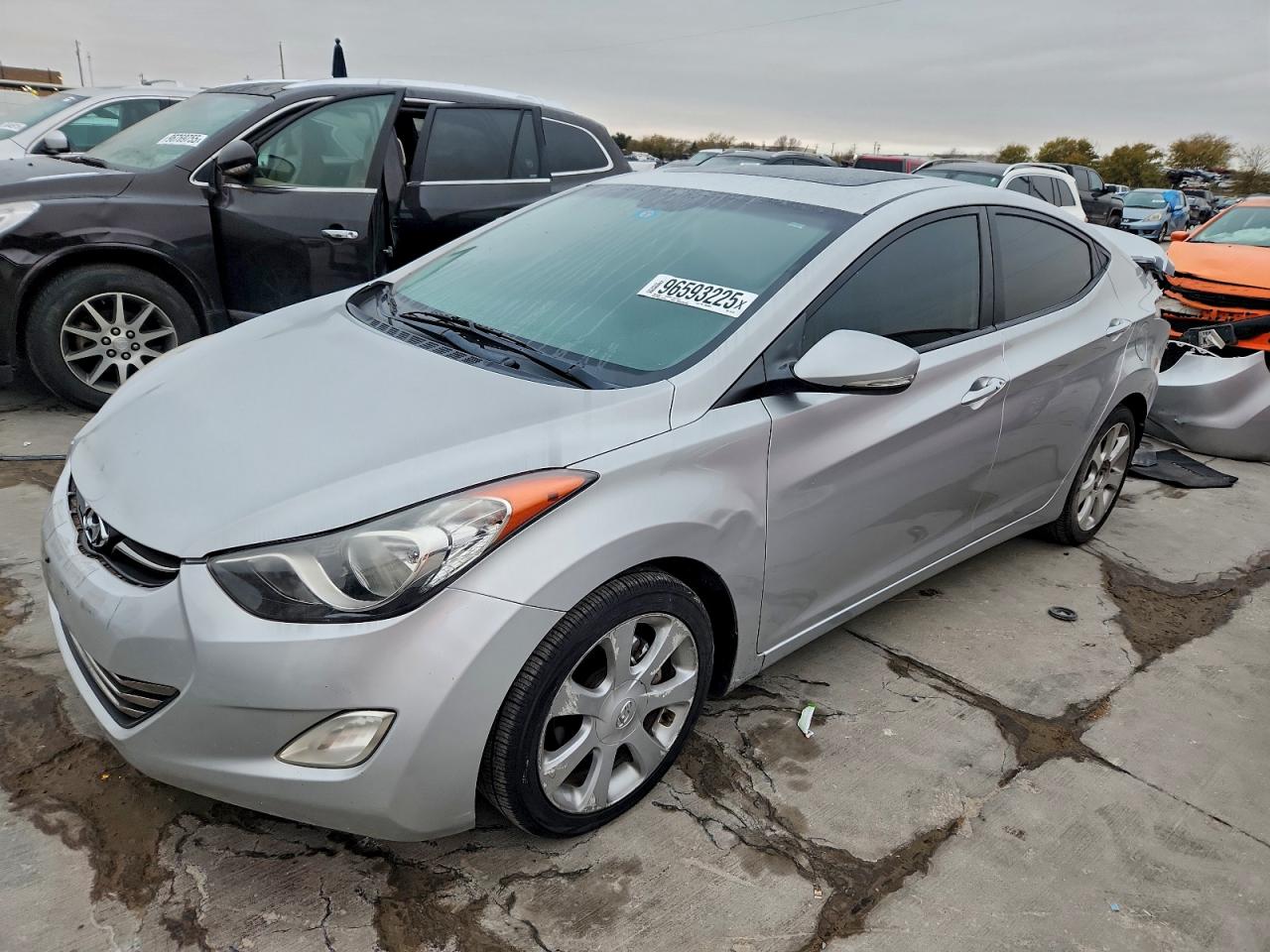2012 HYUNDAI ELANTRA GLS — REAR END damage — photo 1