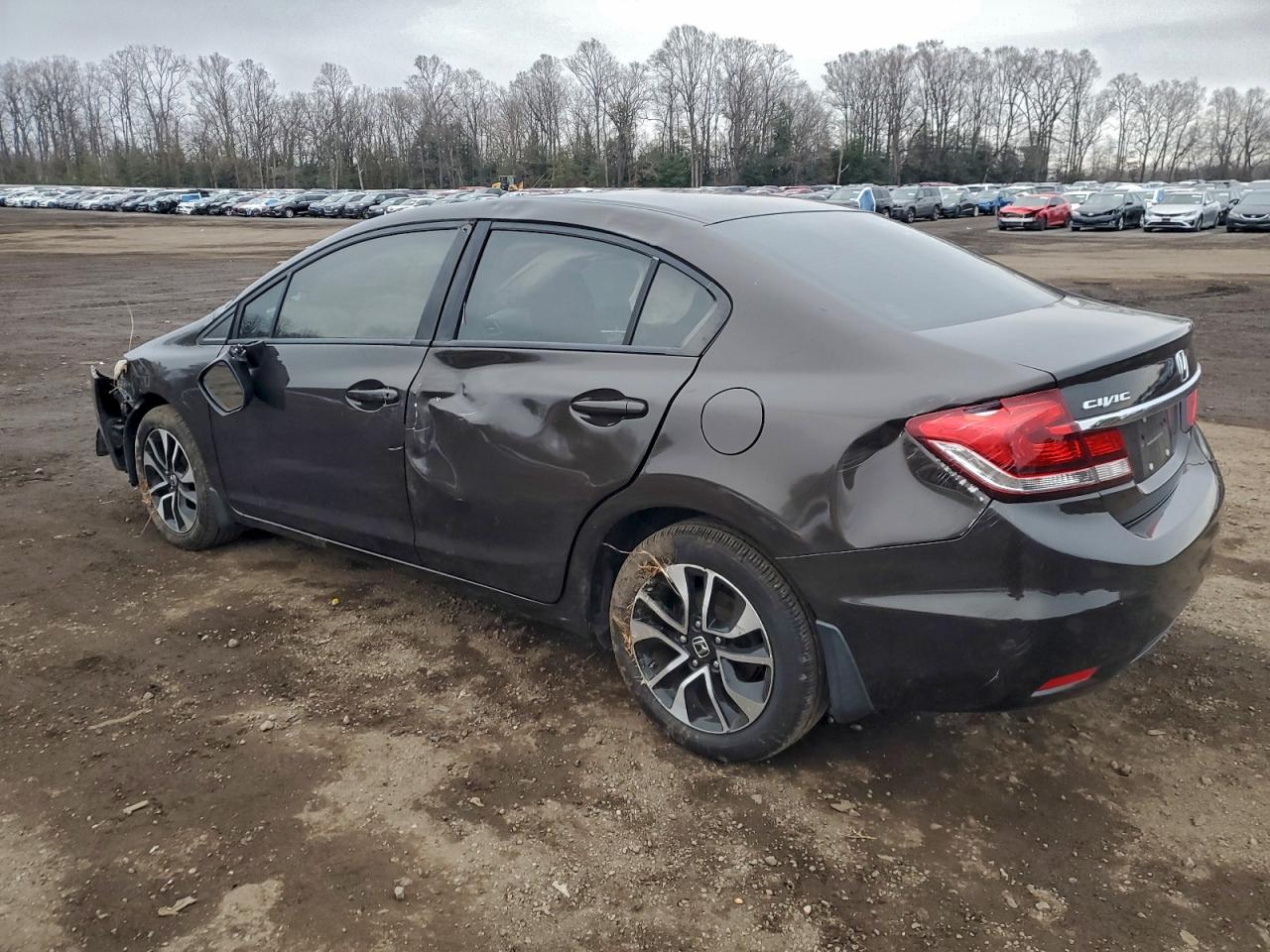 2013 HONDA CIVIC EX photo 2