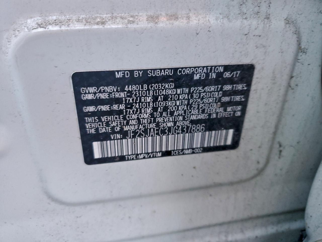 2018 SUBARU FORESTER 2.5I PREMIUM photo 13