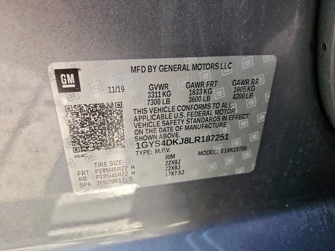 2020 CADILLAC ESCALADE PLATINUM photo 13