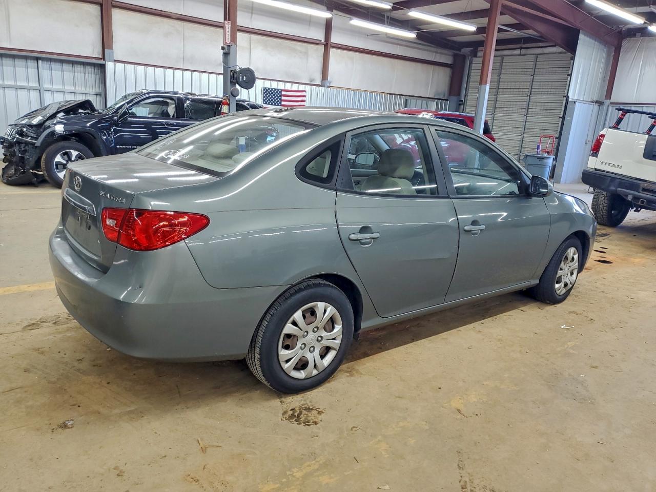 2010 HYUNDAI ELANTRA BLUE photo 3