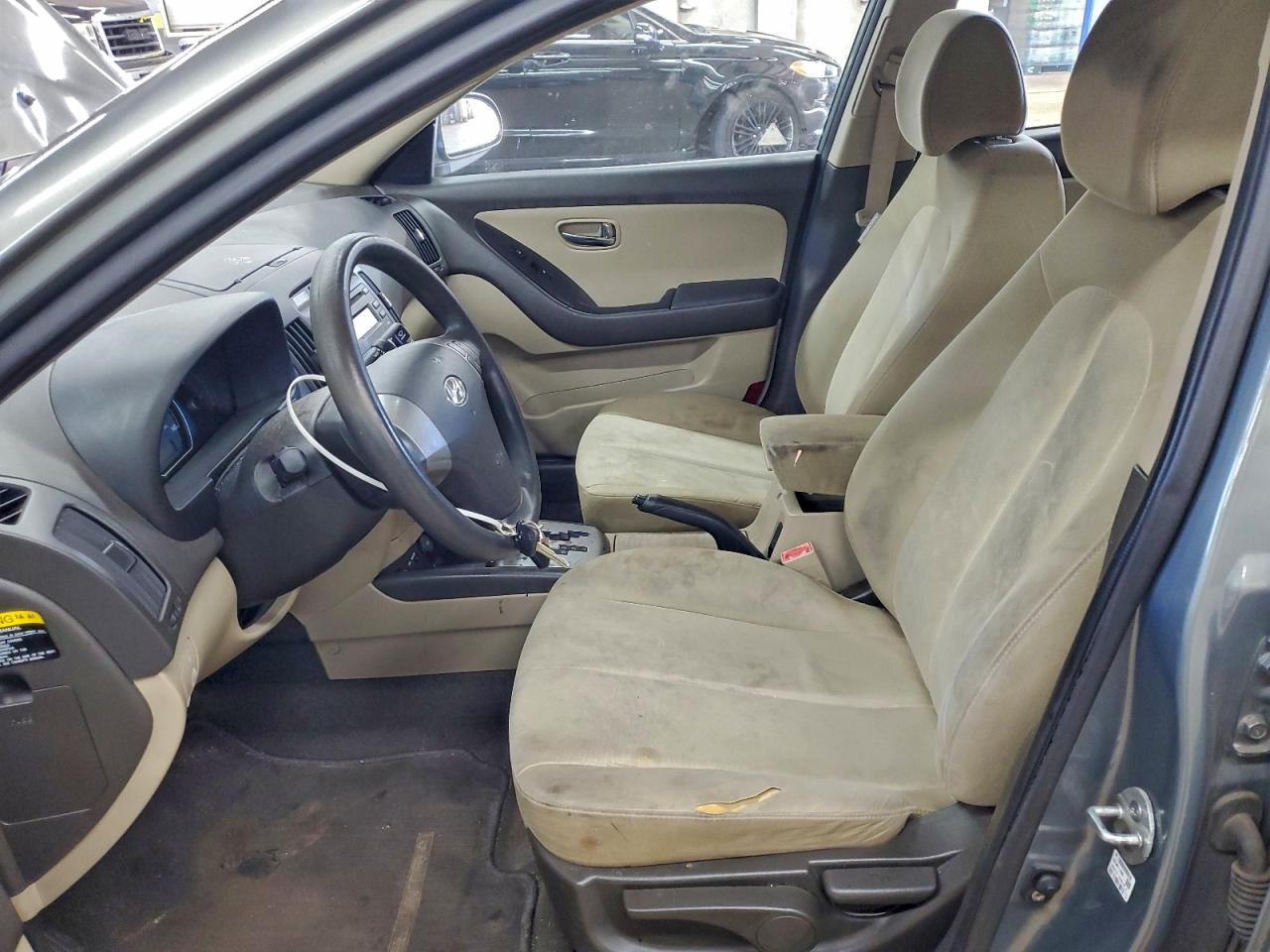 2010 HYUNDAI ELANTRA BLUE photo 7