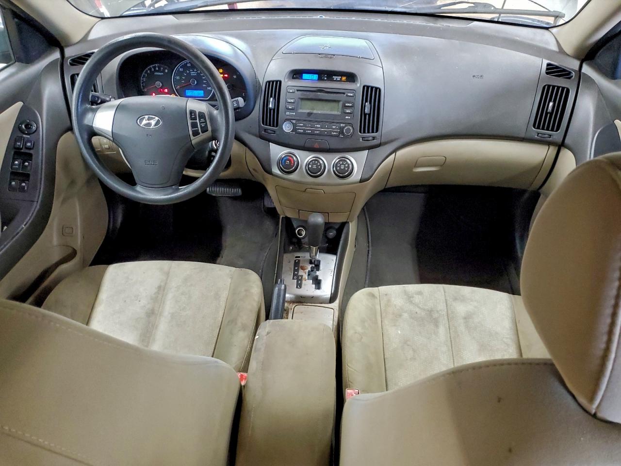 2010 HYUNDAI ELANTRA BLUE photo 8
