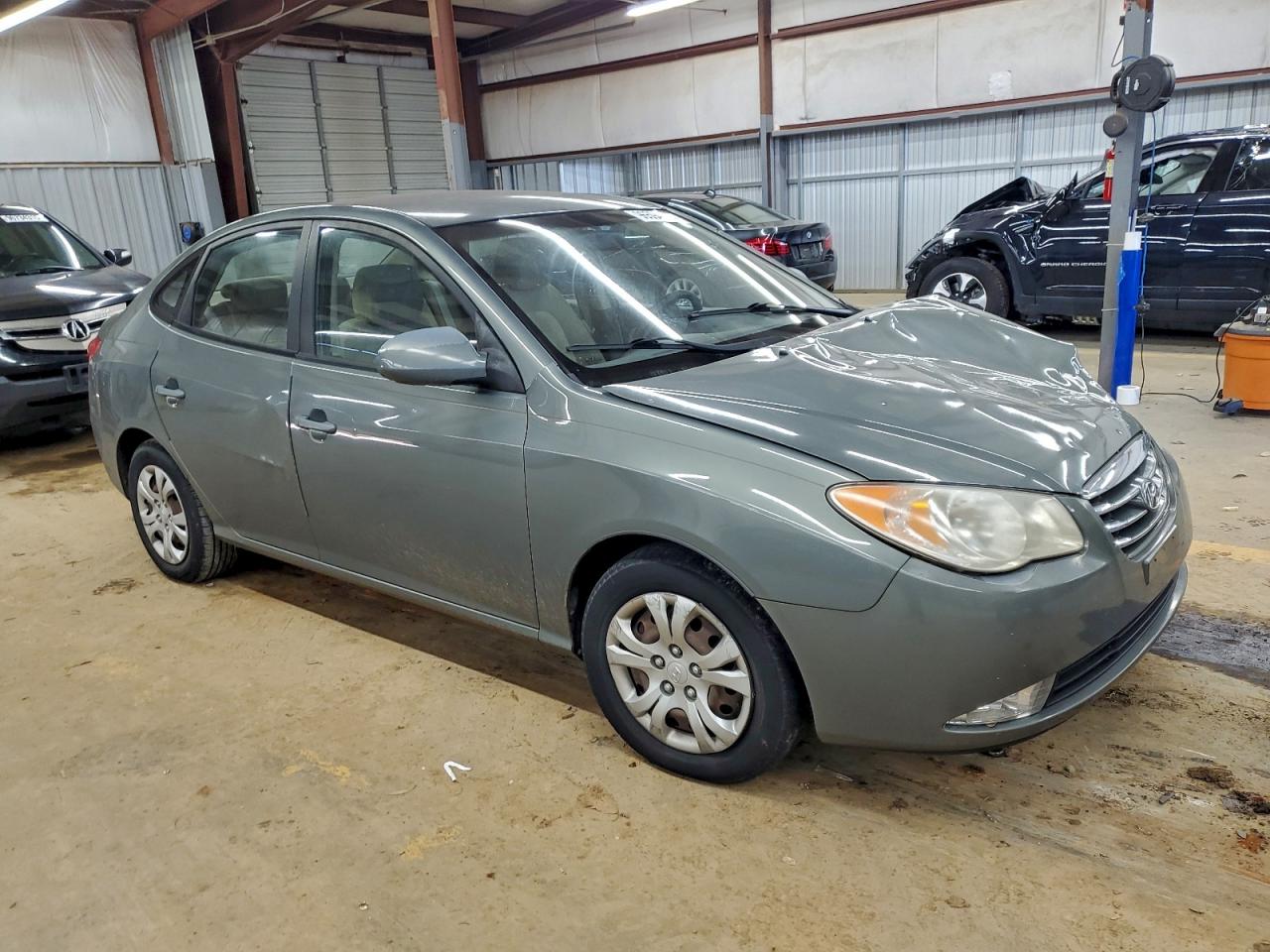 2010 HYUNDAI ELANTRA BLUE photo 4