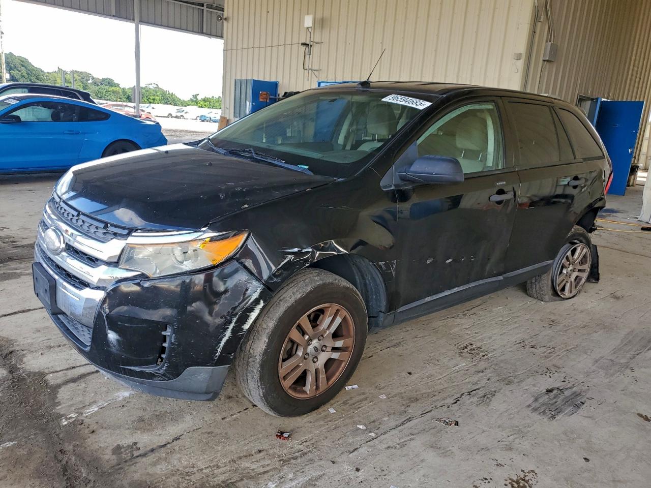 2013 FORD EDGE SE — REAR END damage — photo 1