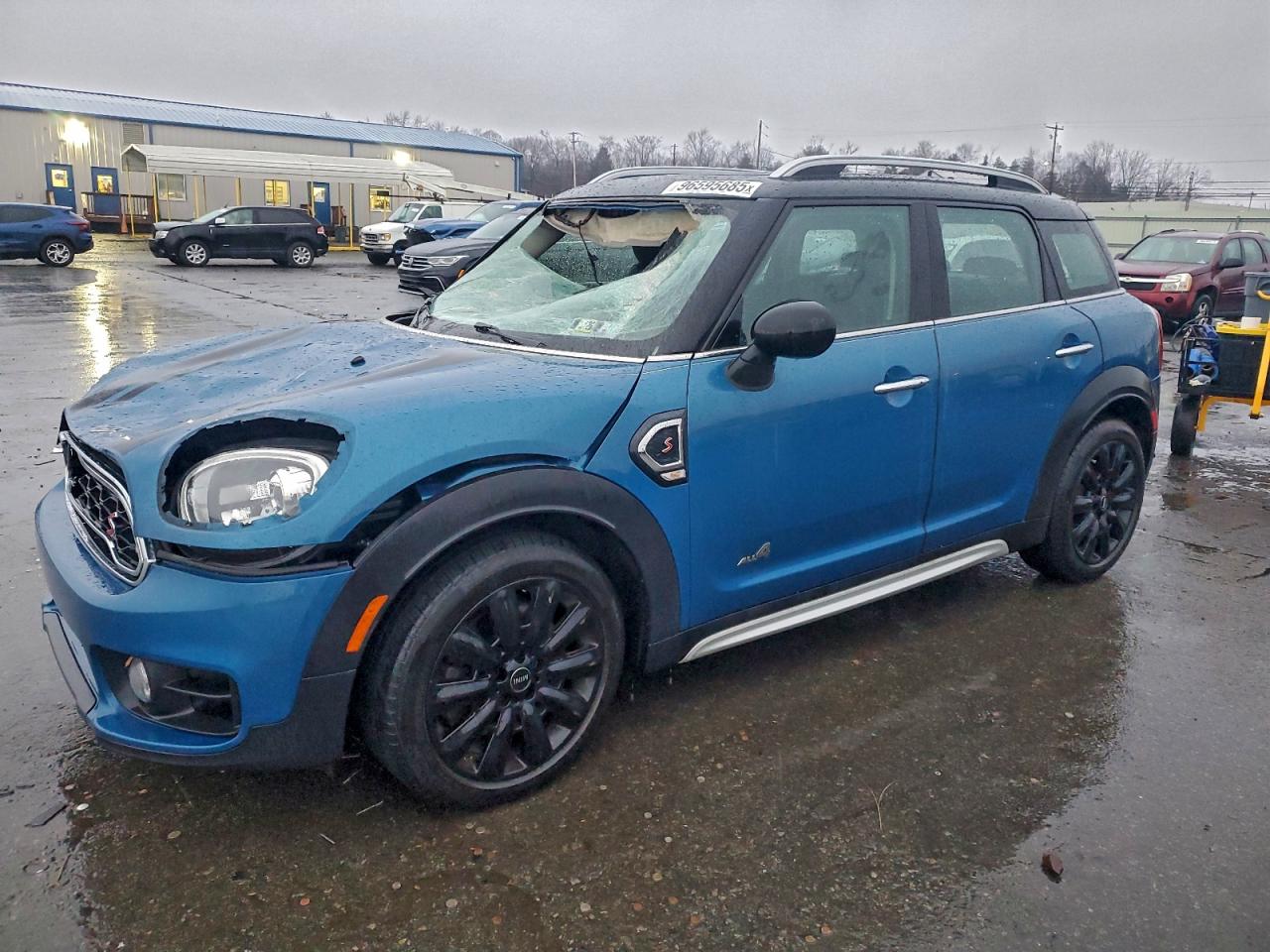 2017 MINI COOPER S COUNTRYMAN ALL4 — FRONT END damage — photo 1