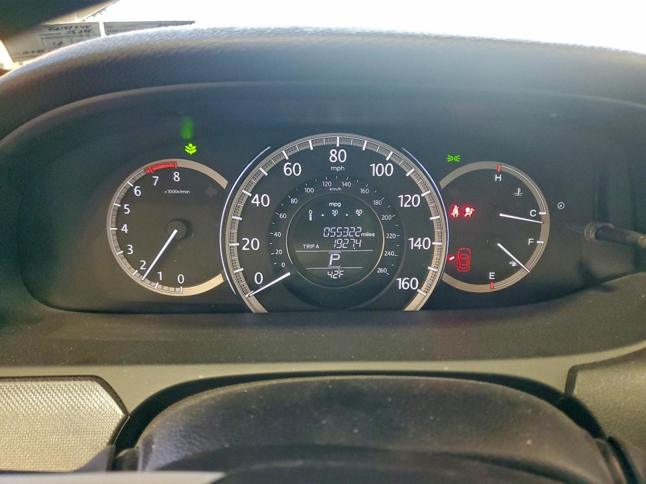 2014 HONDA ACCORD LX photo 9