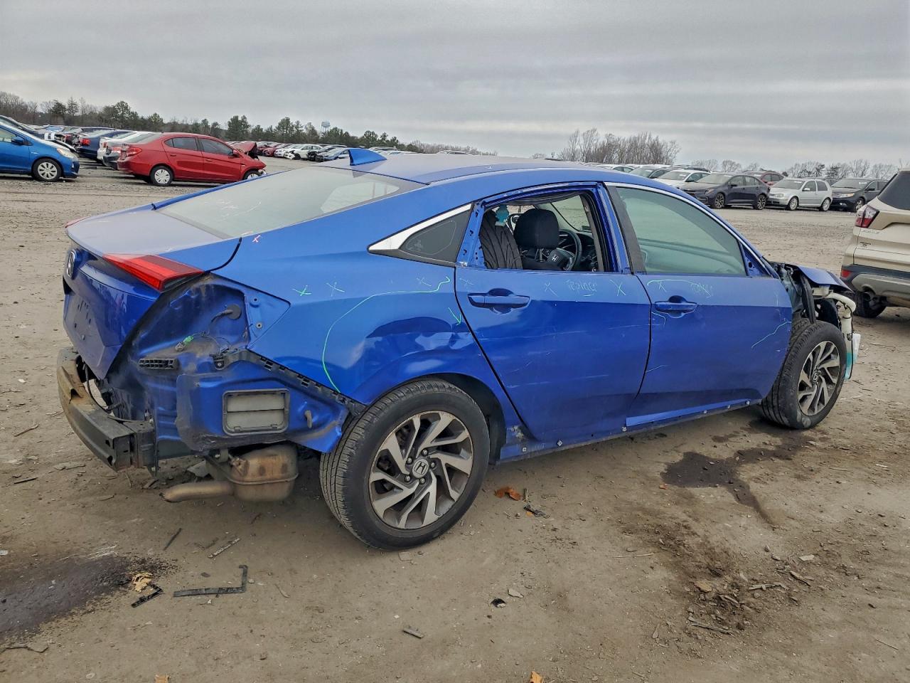 2017 HONDA CIVIC EX photo 3