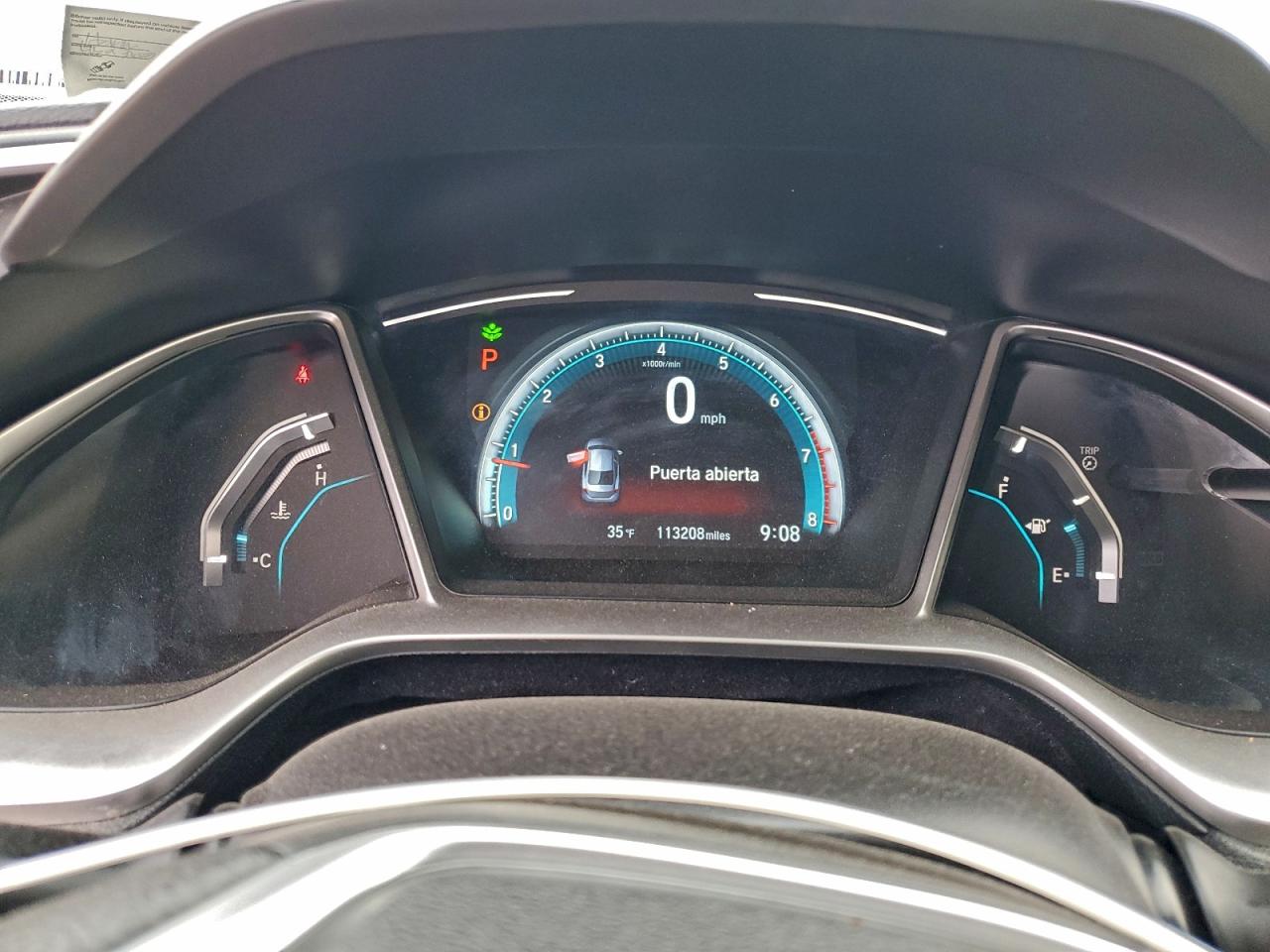 2017 HONDA CIVIC EX photo 9