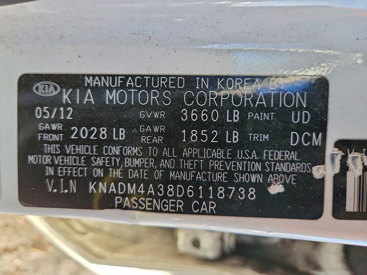 2013 KIA RIO LX photo 13