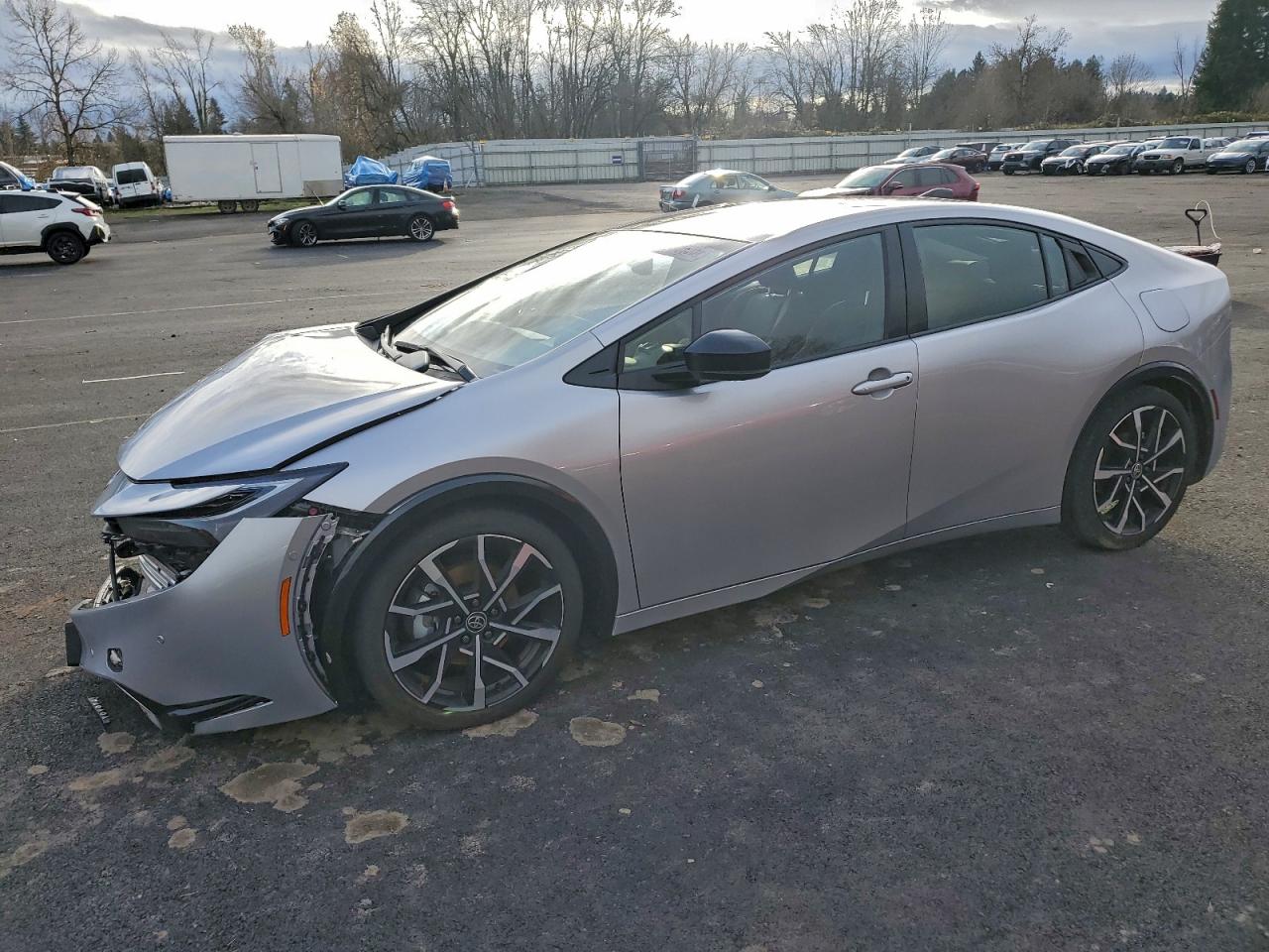 2025 TOYOTA PRIUS SE — FRONT END damage — photo 1