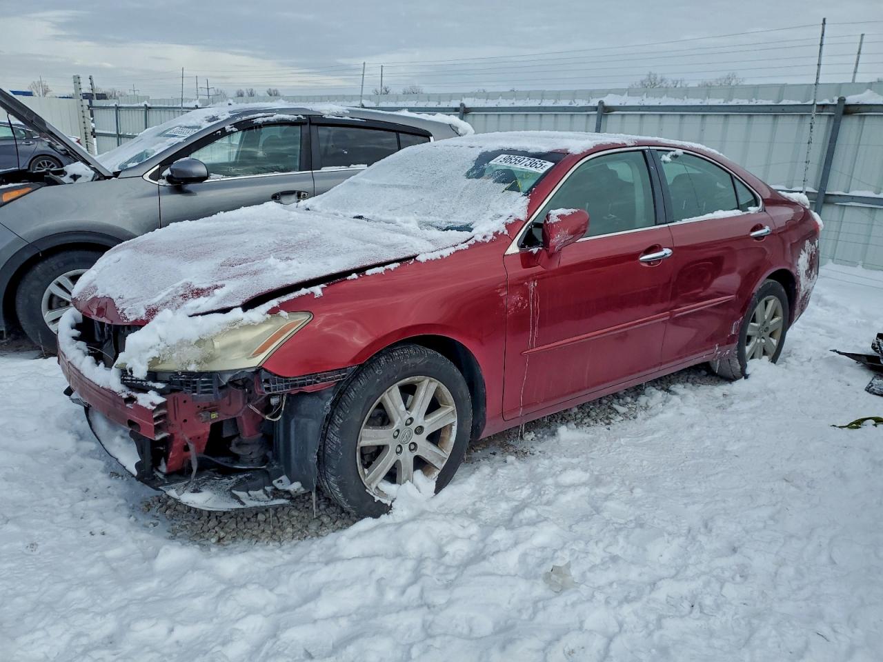 2009 LEXUS ES 350 — FRONT END damage — photo 1