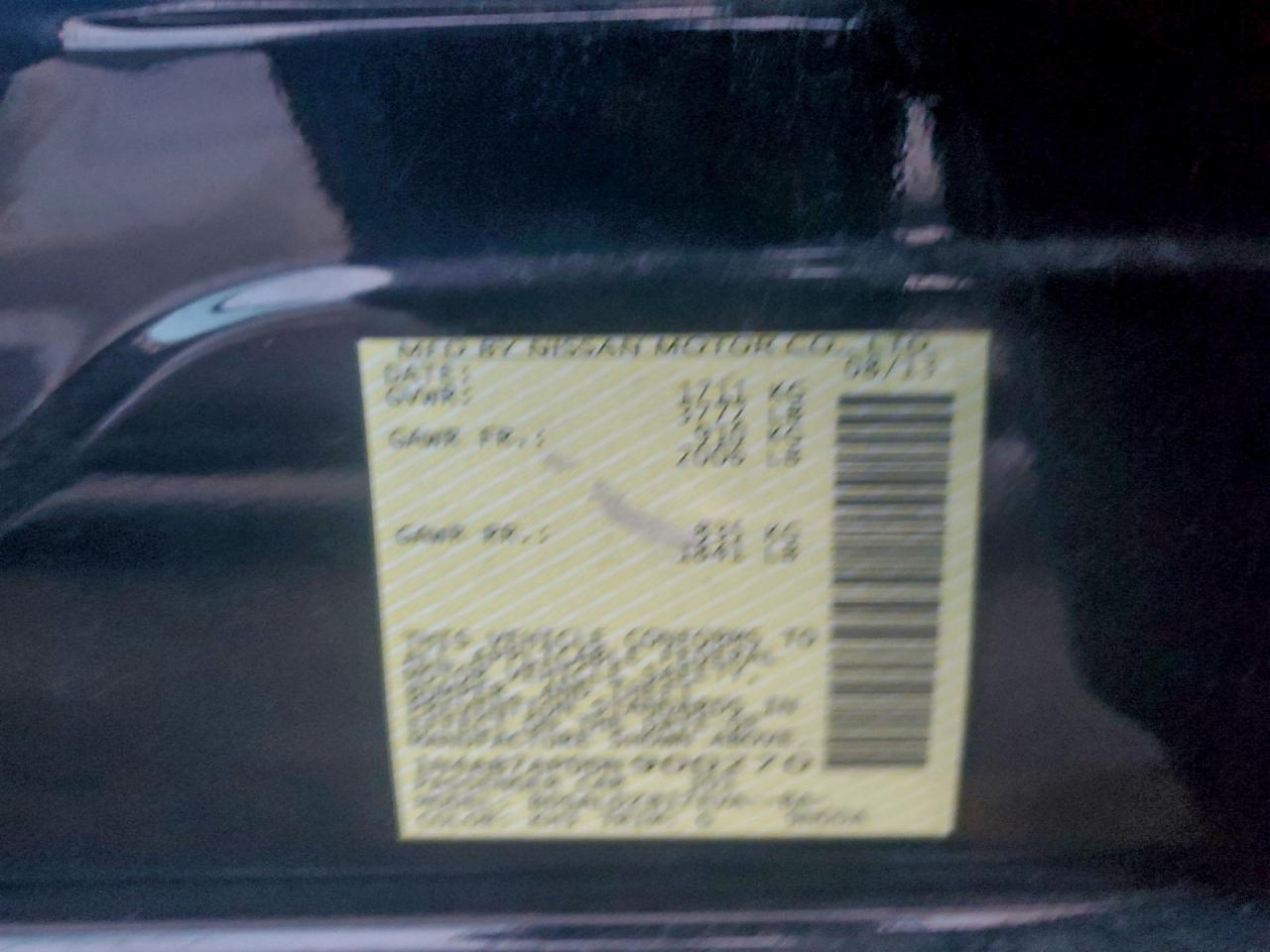 2013 NISSAN SENTRA S photo 12
