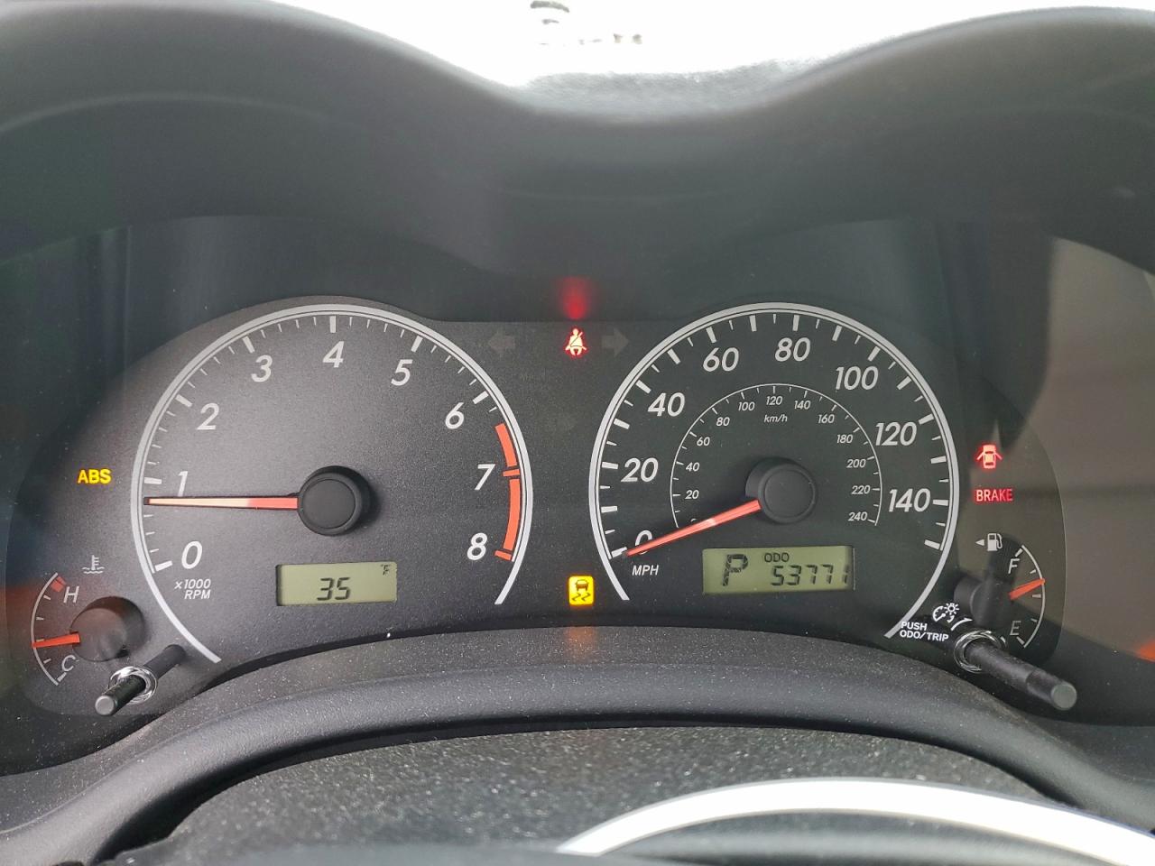 2012 TOYOTA COROLLA BASE photo 9