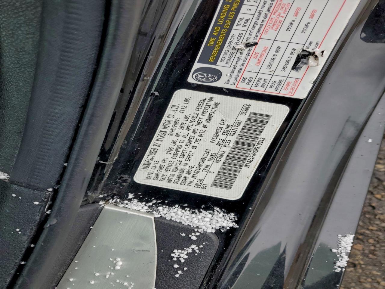 2016 NISSAN 370Z BASE photo 12