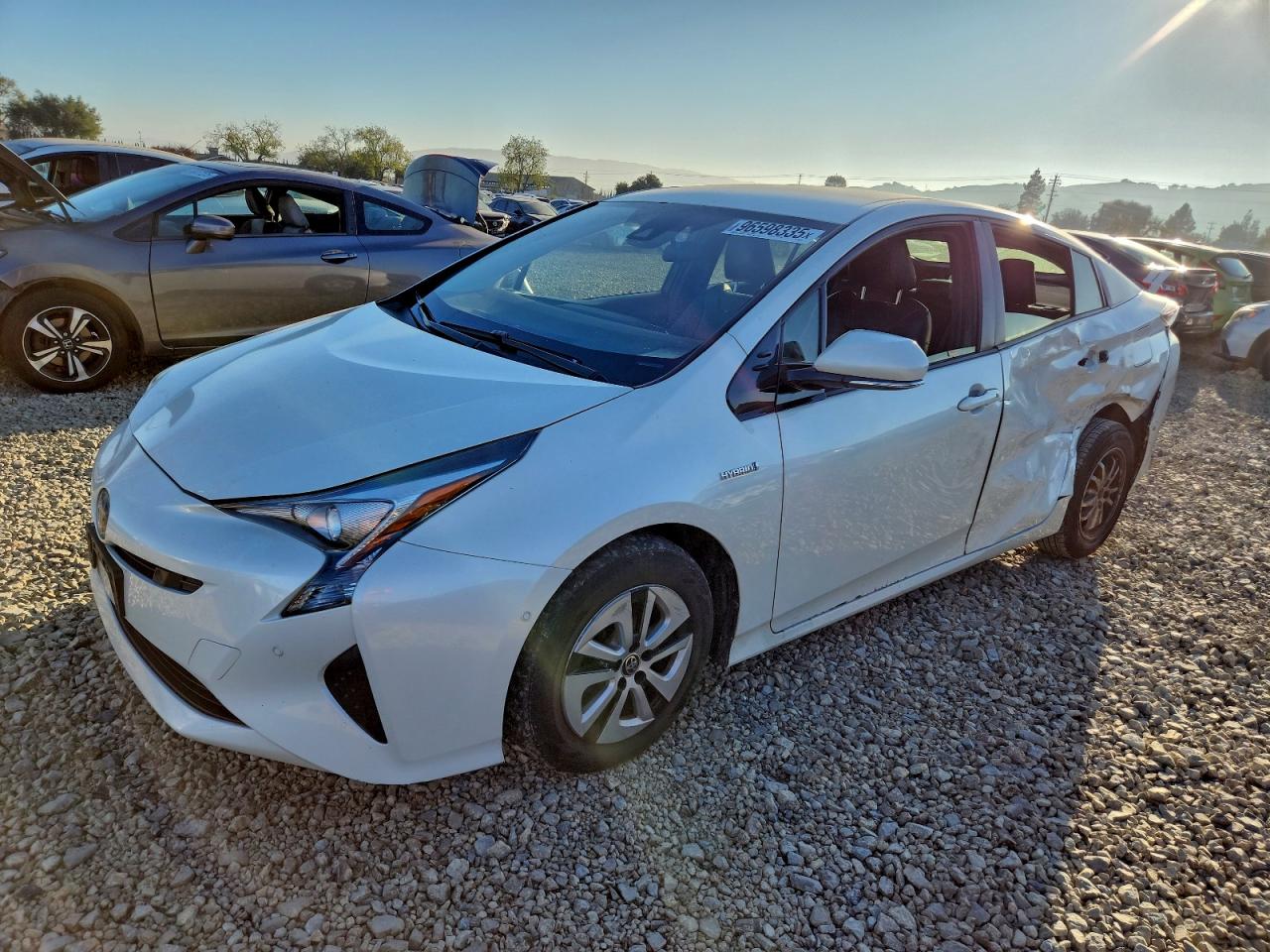 2017 TOYOTA PRIUS — SIDE damage — photo 1