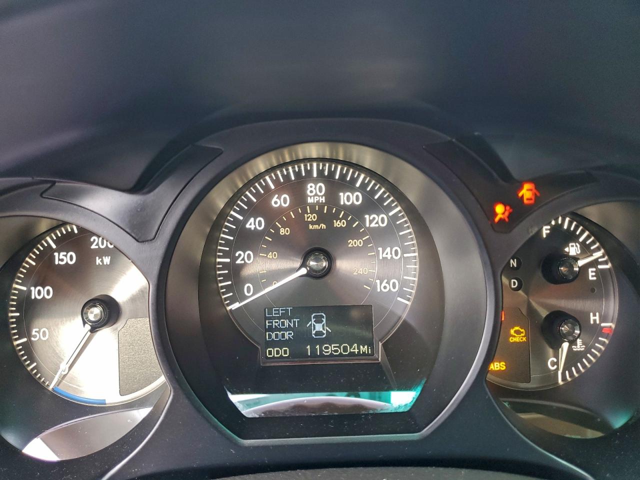2007 LEXUS GS 450H photo 9