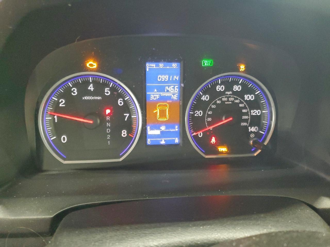 2011 HONDA CR-V EXL photo 9