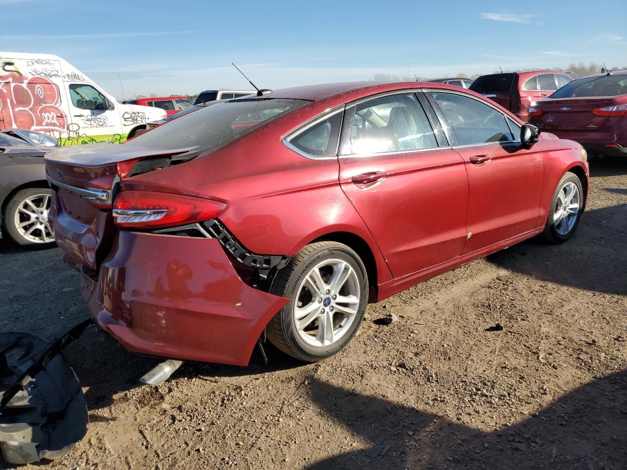 2018 FORD FUSION SE HYBRID photo 3