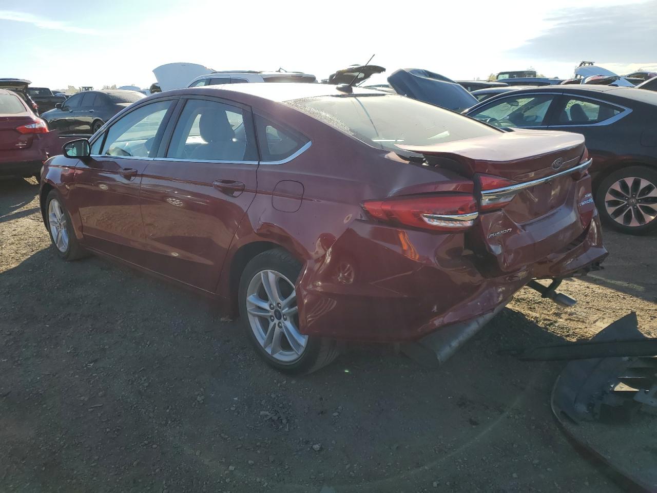 2018 FORD FUSION SE HYBRID photo 2