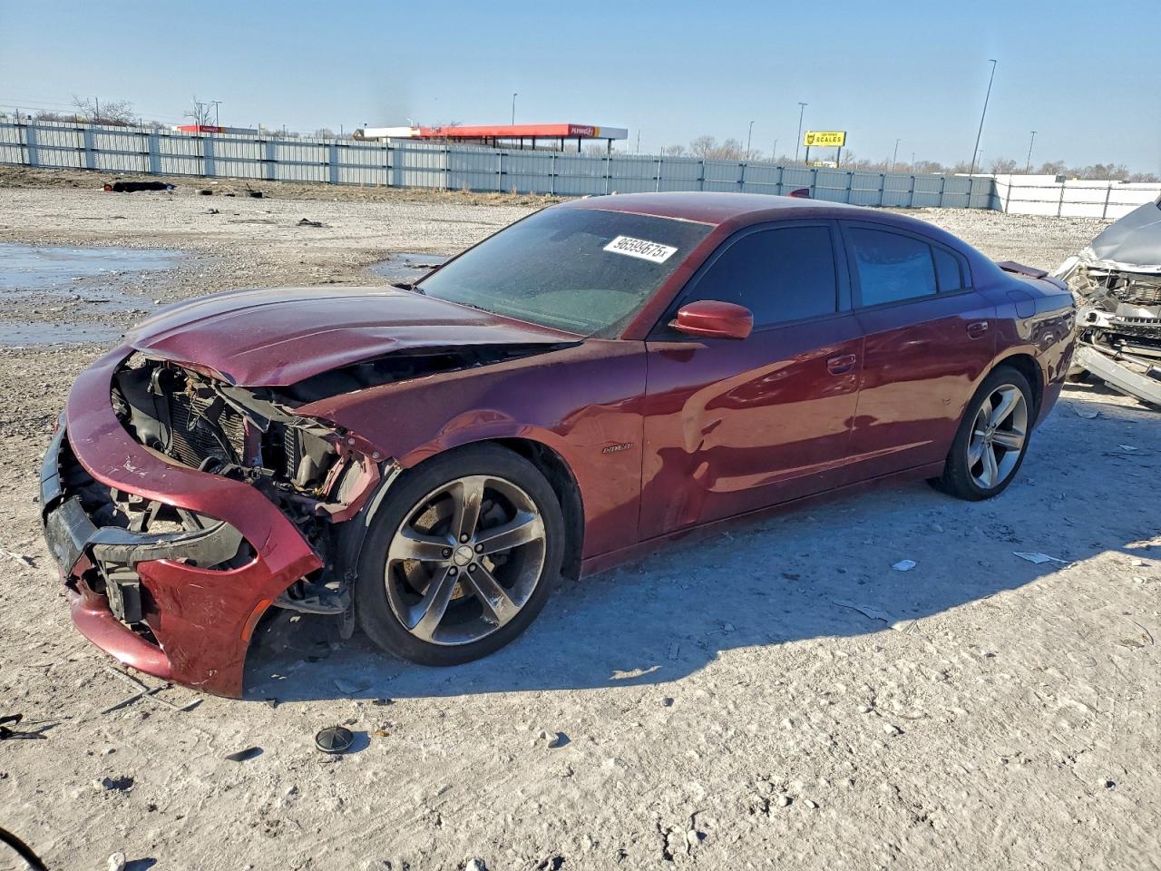 2017 DODGE CHARGER R/T — FRONT END damage — photo 1