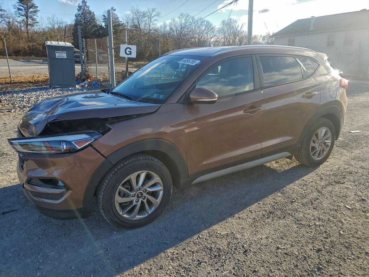2017 HYUNDAI TUCSON LIMITED — FRONT END damage — photo 1