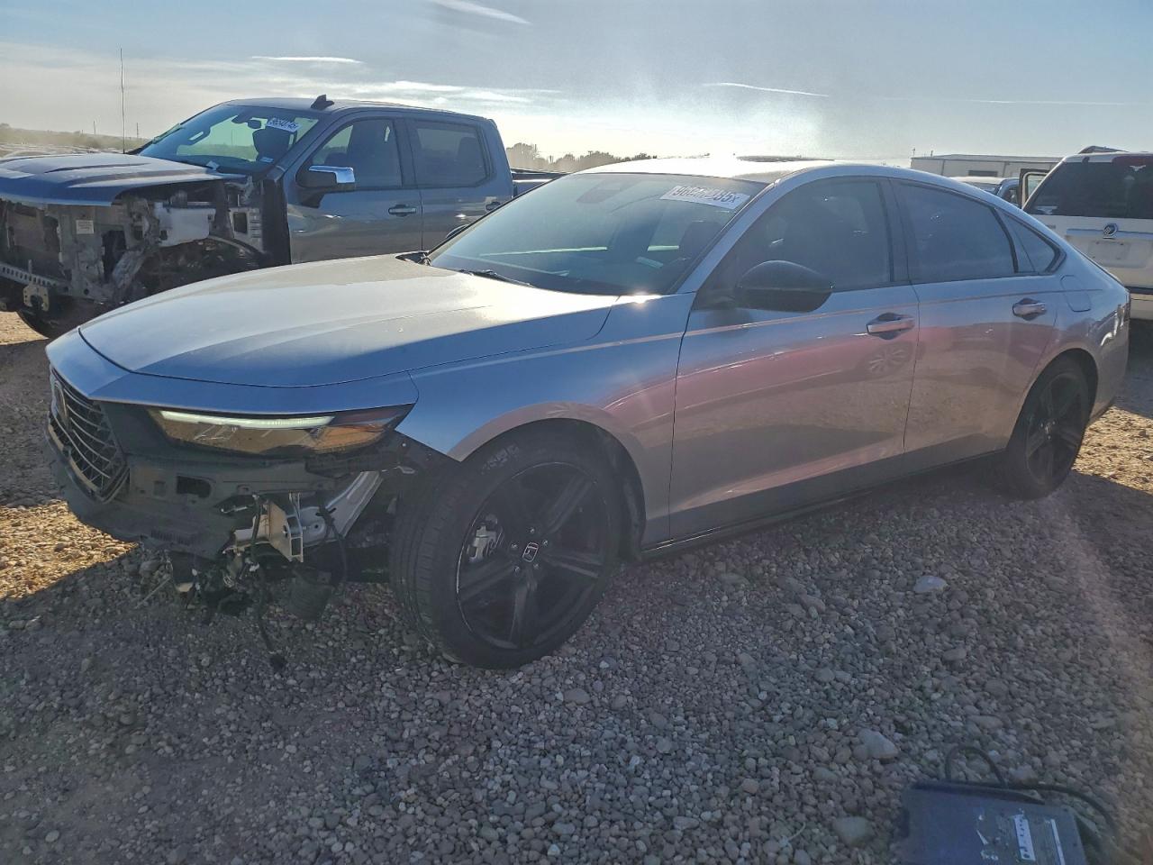 2025 HONDA ACCORD HYBRID SPORT-L — FRONT END damage — photo 1