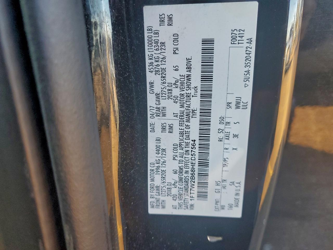 2017 FORD F250 SUPER DUTY photo 13