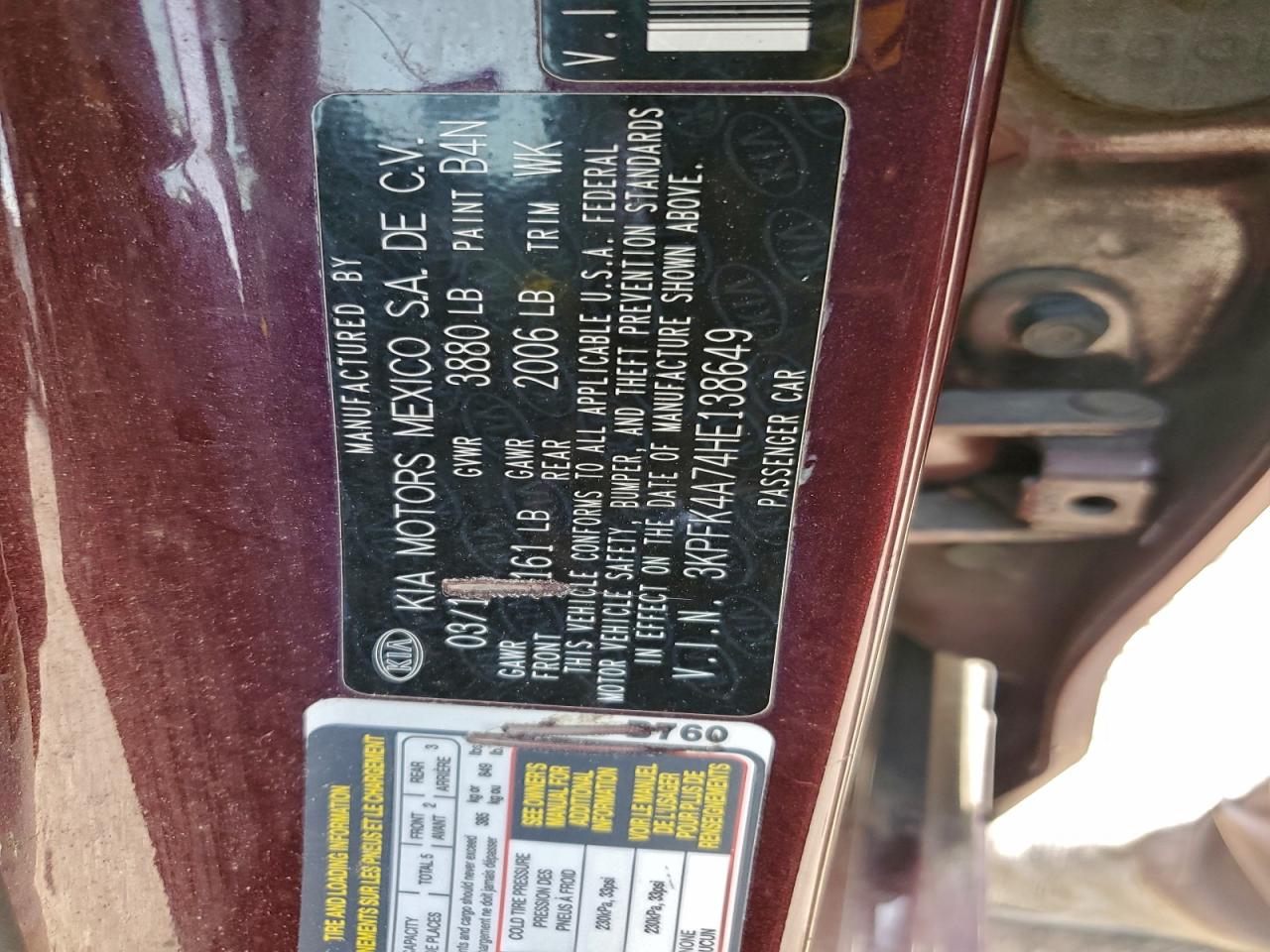2017 KIA FORTE LX photo 12