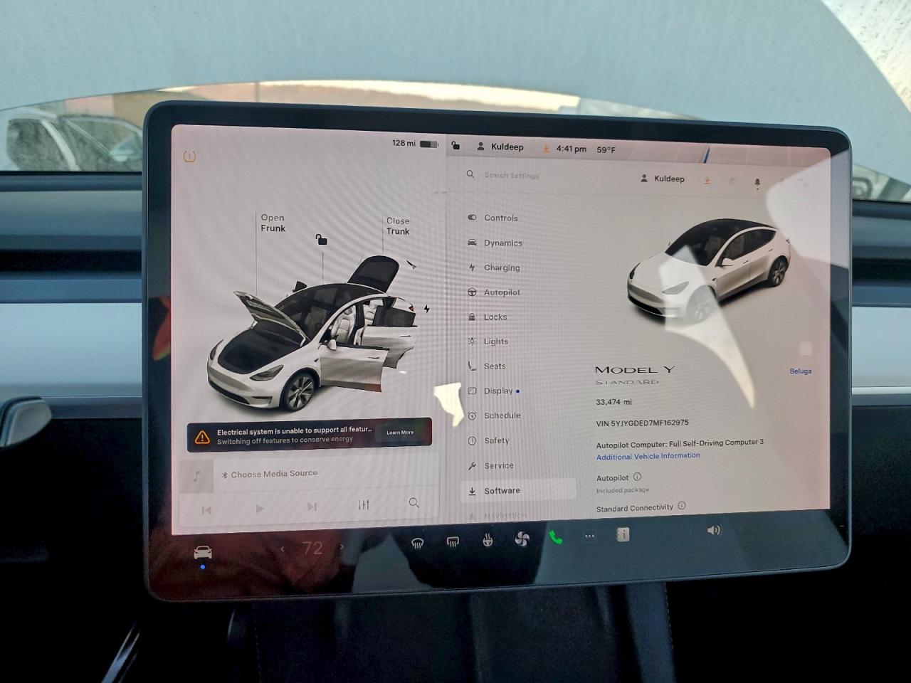 2021 TESLA MODEL Y photo 9