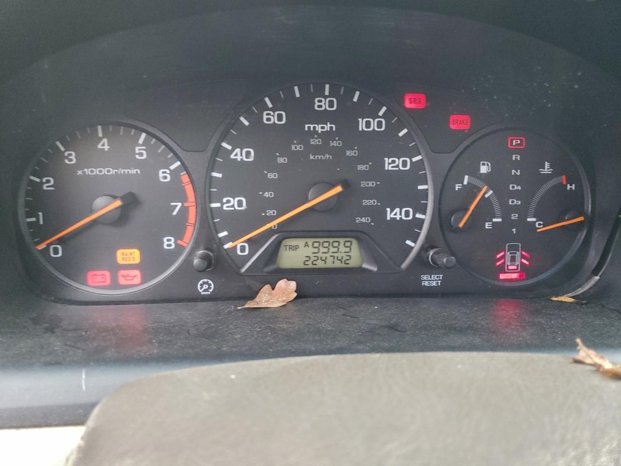 2002 HONDA ACCORD EX photo 9
