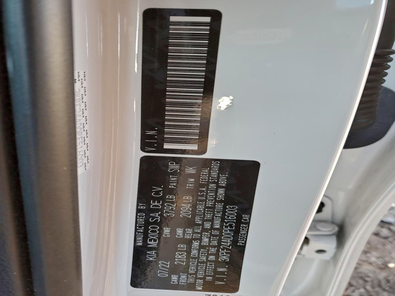 2023 KIA FORTE LX photo 12