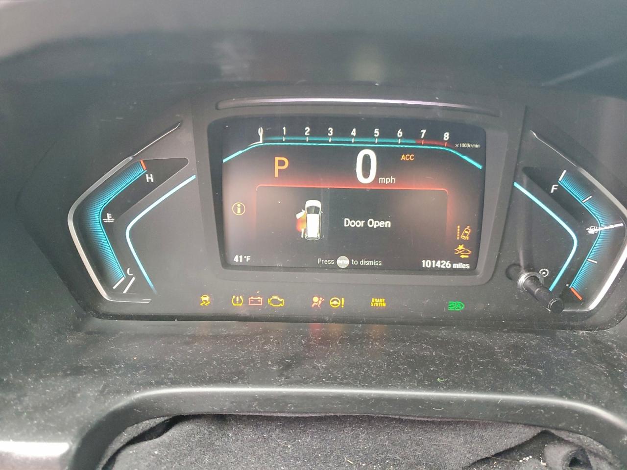 2019 HONDA ODYSSEY TOURING photo 9