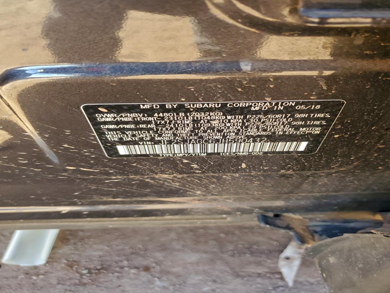 2018 SUBARU FORESTER 2.5I PREMIUM photo 23