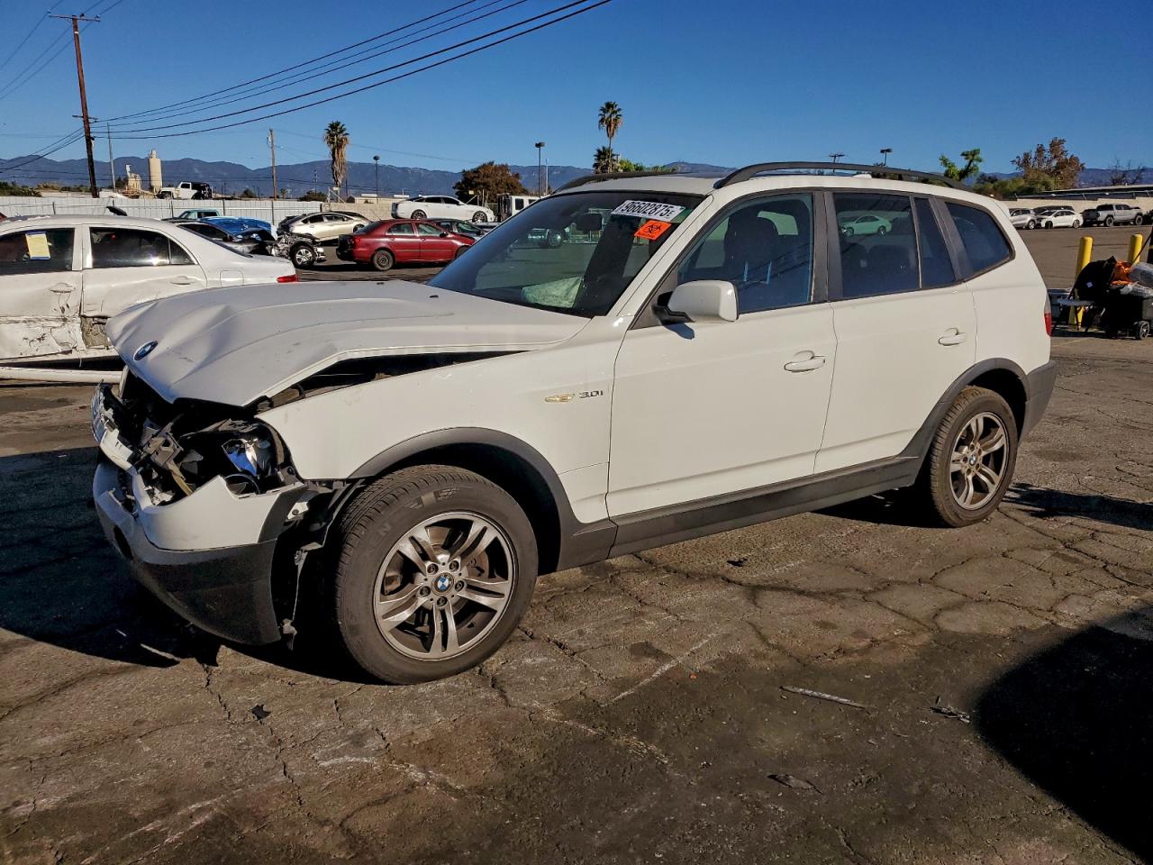 2004 BMW X3 3.0I — FRONT END damage — photo 1