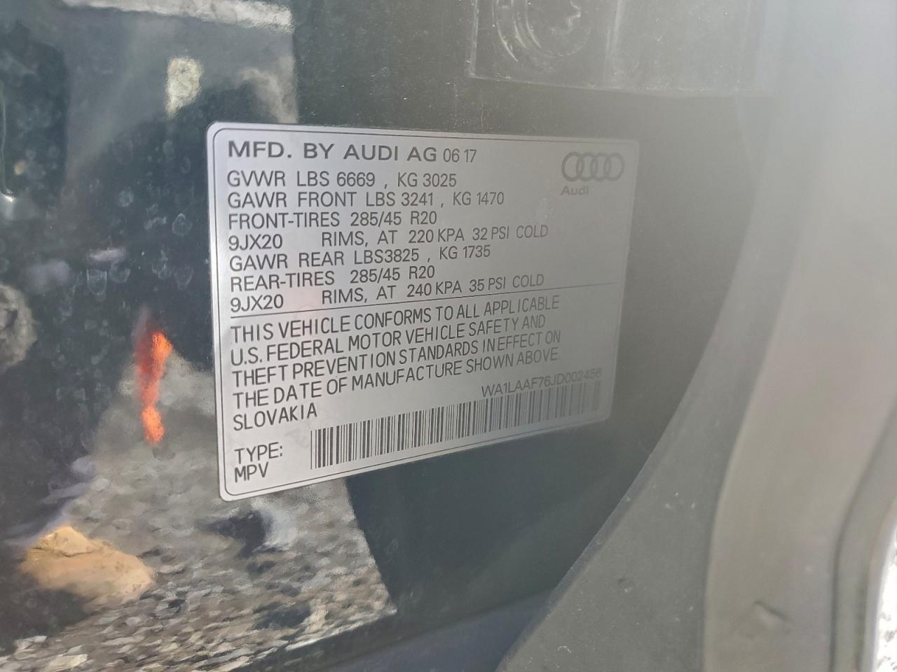 2018 AUDI Q7 PREMIUM PLUS photo 12