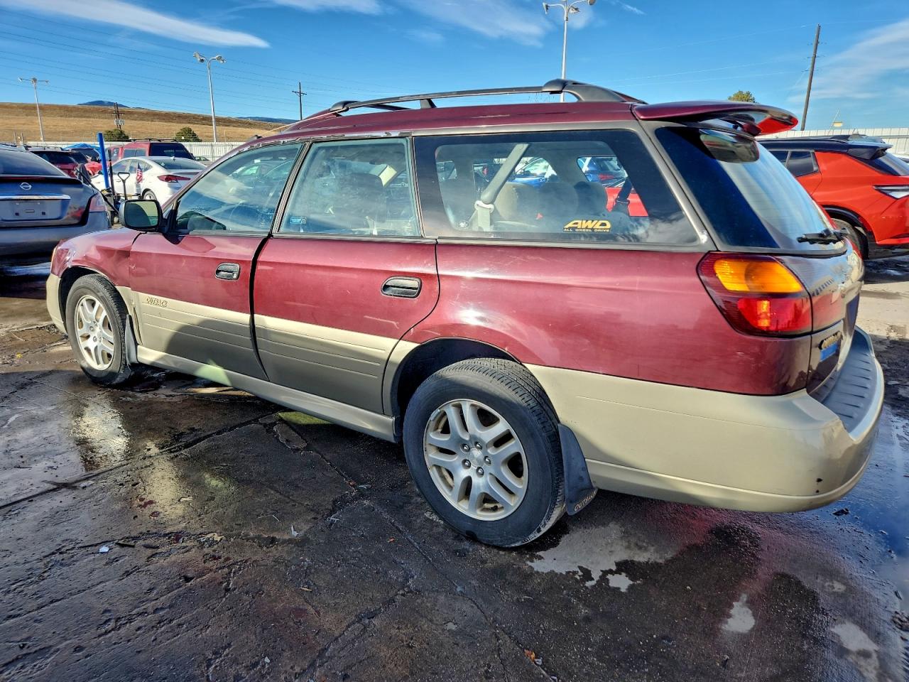 2001 SUBARU LEGACY OUTBACK AWP photo 2